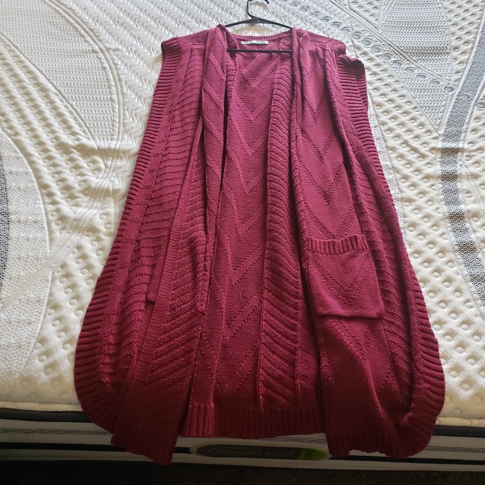 Maurice's Sleeveless Cardigan